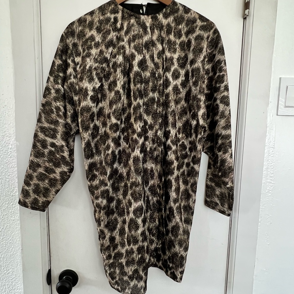 Vintage shimmery smock top/mini dress